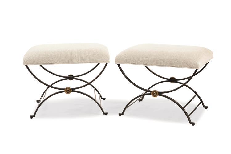 Century - Monarch Niles Bench With Fabric Seat - MN2117 | American Home Furniture