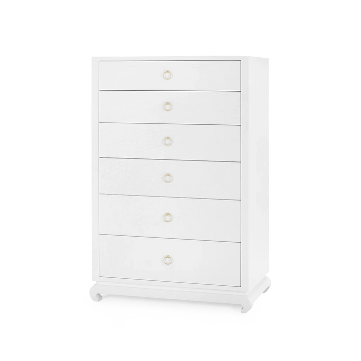 Ming Tall 6-Drawer