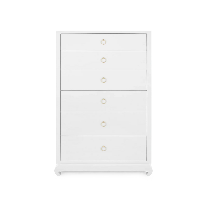 Ming Tall 6-Drawer