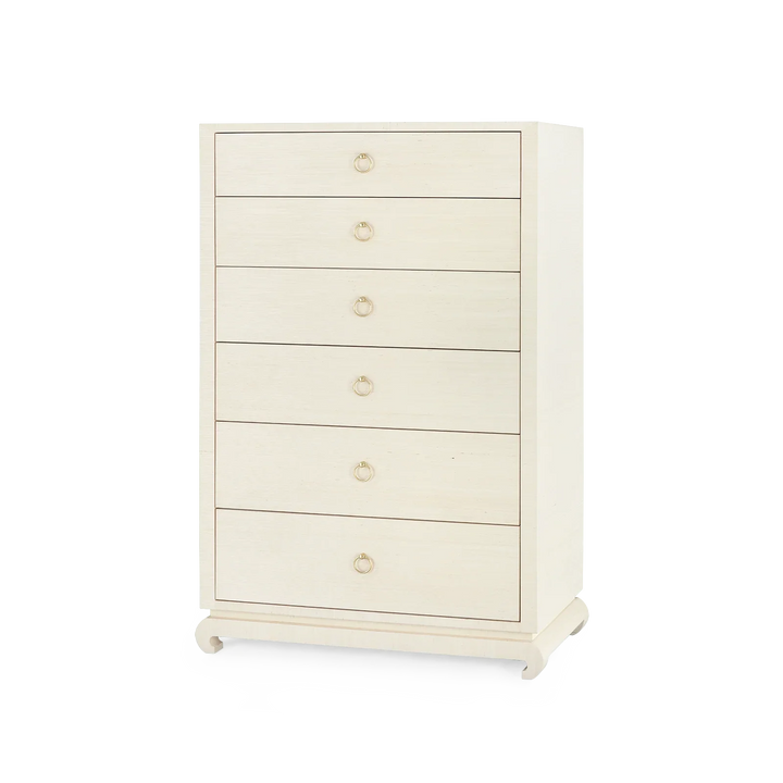 Ming Tall 6-Drawer