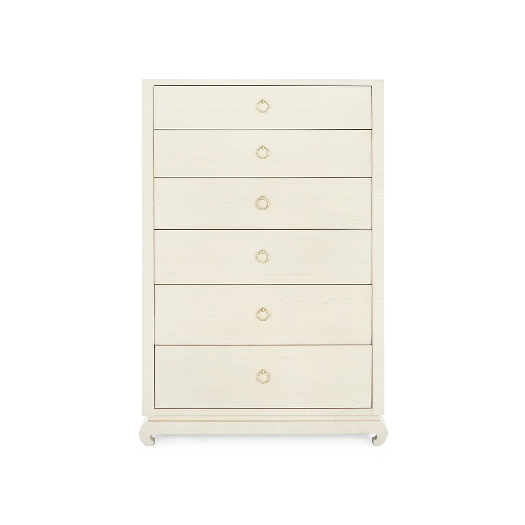 Ming Tall 6-Drawer