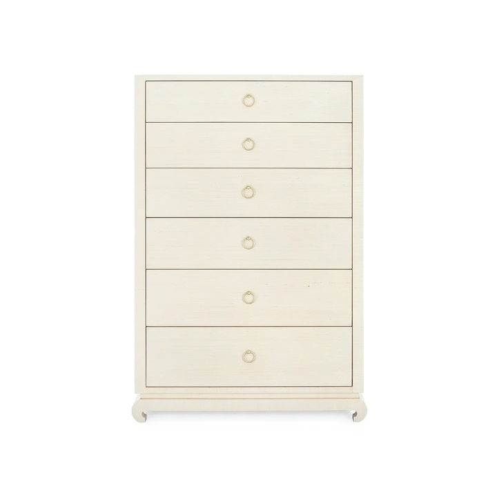 Ming Tall 6-Drawer
