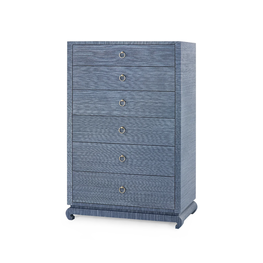 Ming Tall 6-Drawer
