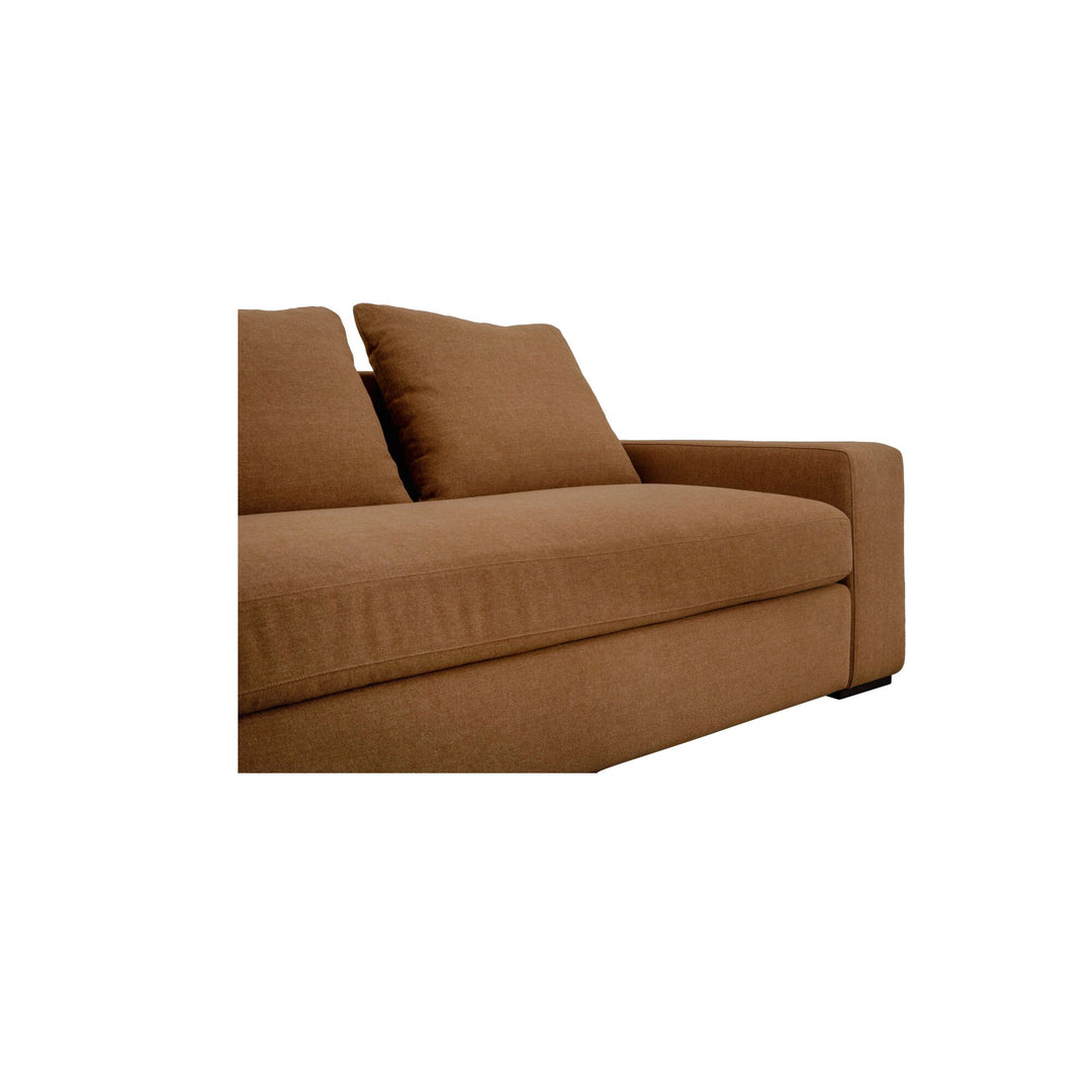 Moe's Home Collection - Thomas Left Sectional Rust - MO-1004-12-L-0 | American Home Furniture
