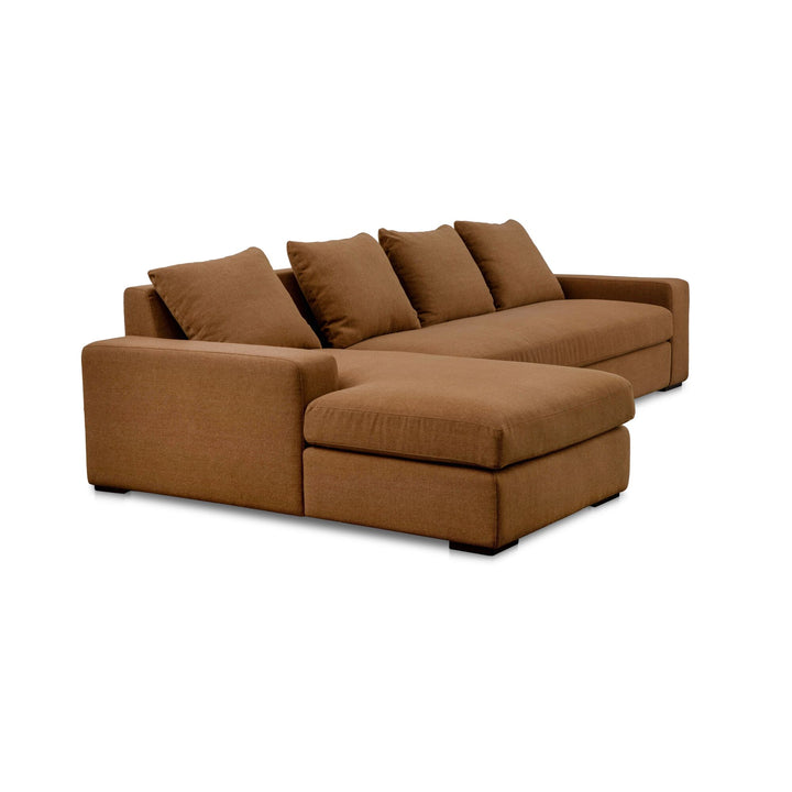 Moe's Home Collection - Thomas Left Sectional Rust - MO-1004-12-L-0 | American Home Furniture