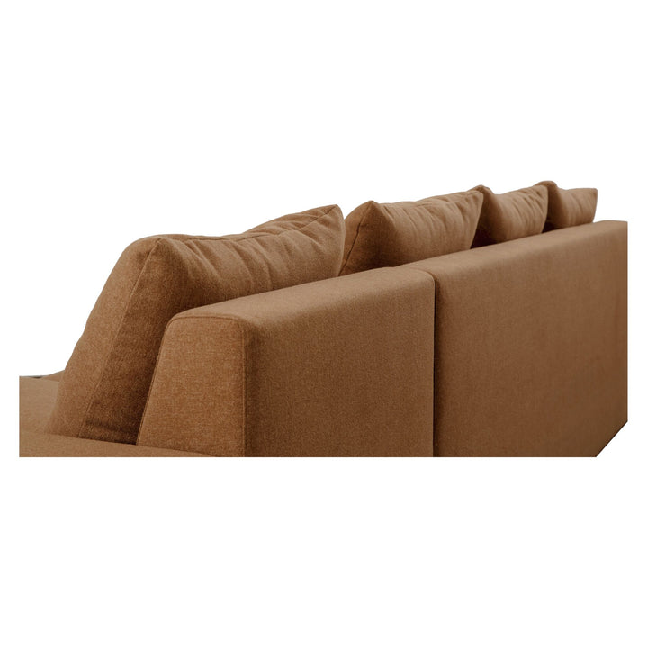 Moe's Home Collection - Thomas Right Sectional Rust - MO-1004-12-R-0 | American Home Furniture