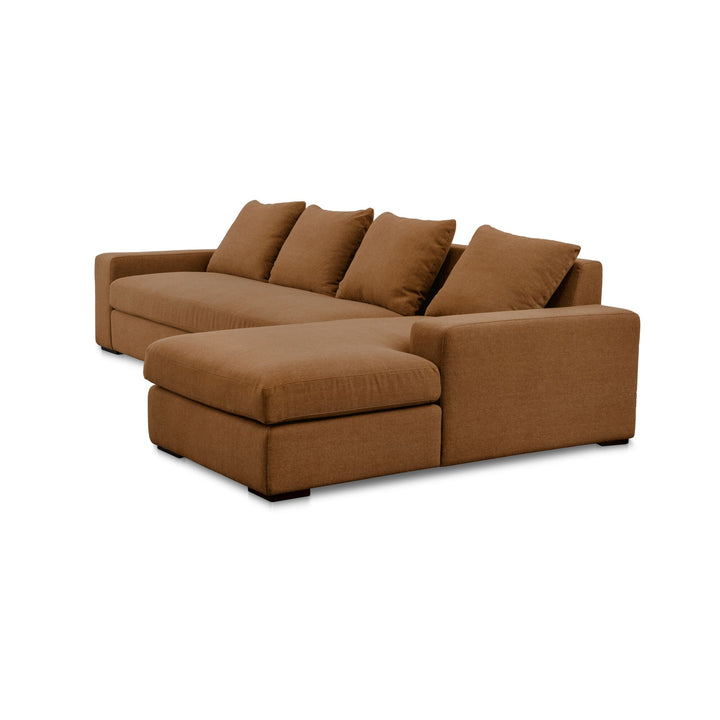 Moe's Home Collection - Thomas Right Sectional Rust - MO-1004-12-R-0 | American Home Furniture