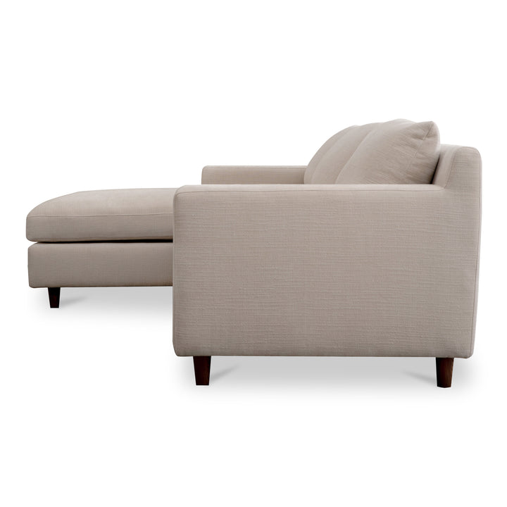 Moe's Home Collection - Hutton Left Sectional Beige - MO-1005-34-L-0 | American Home Furniture