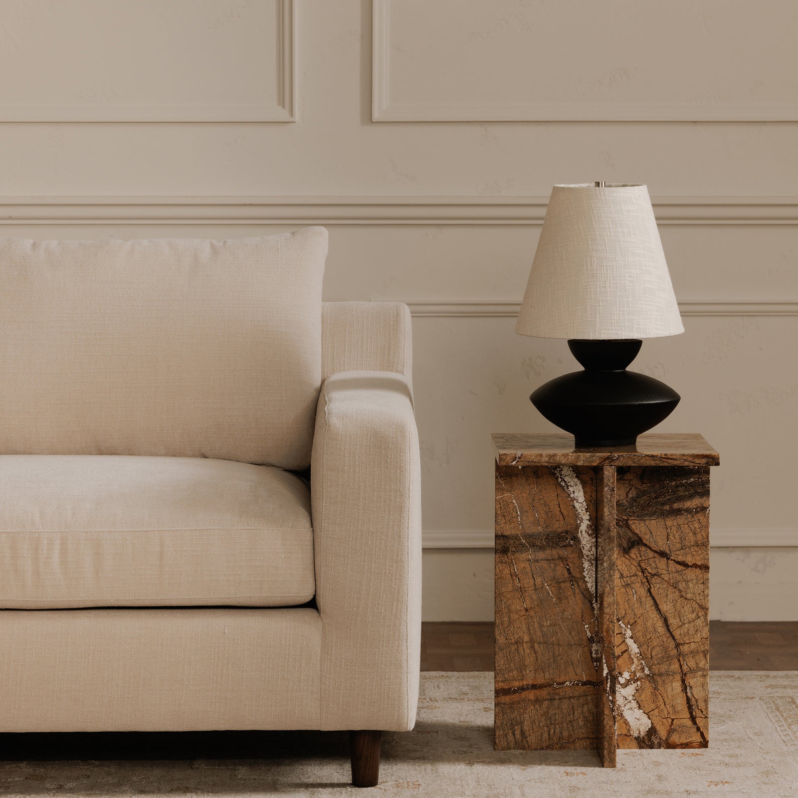 Moe's Home Collection - Hutton Right Sectional Beige - MO-1005-34-R-0 | American Home Furniture