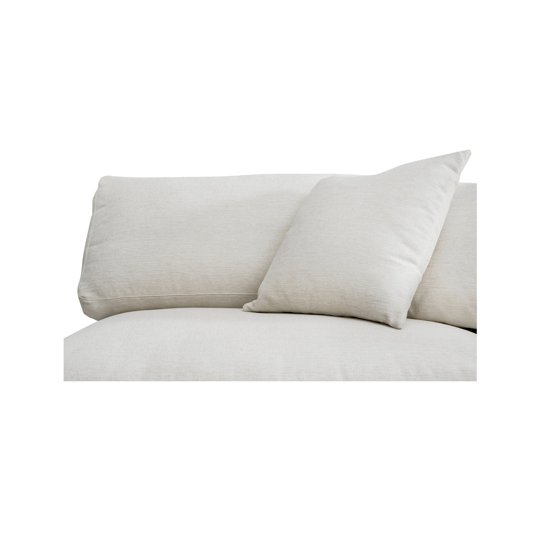 Moe's Home Collection - Rue Right Arm Facing Chair Off White - MO-1008-18 | American Home Furniture