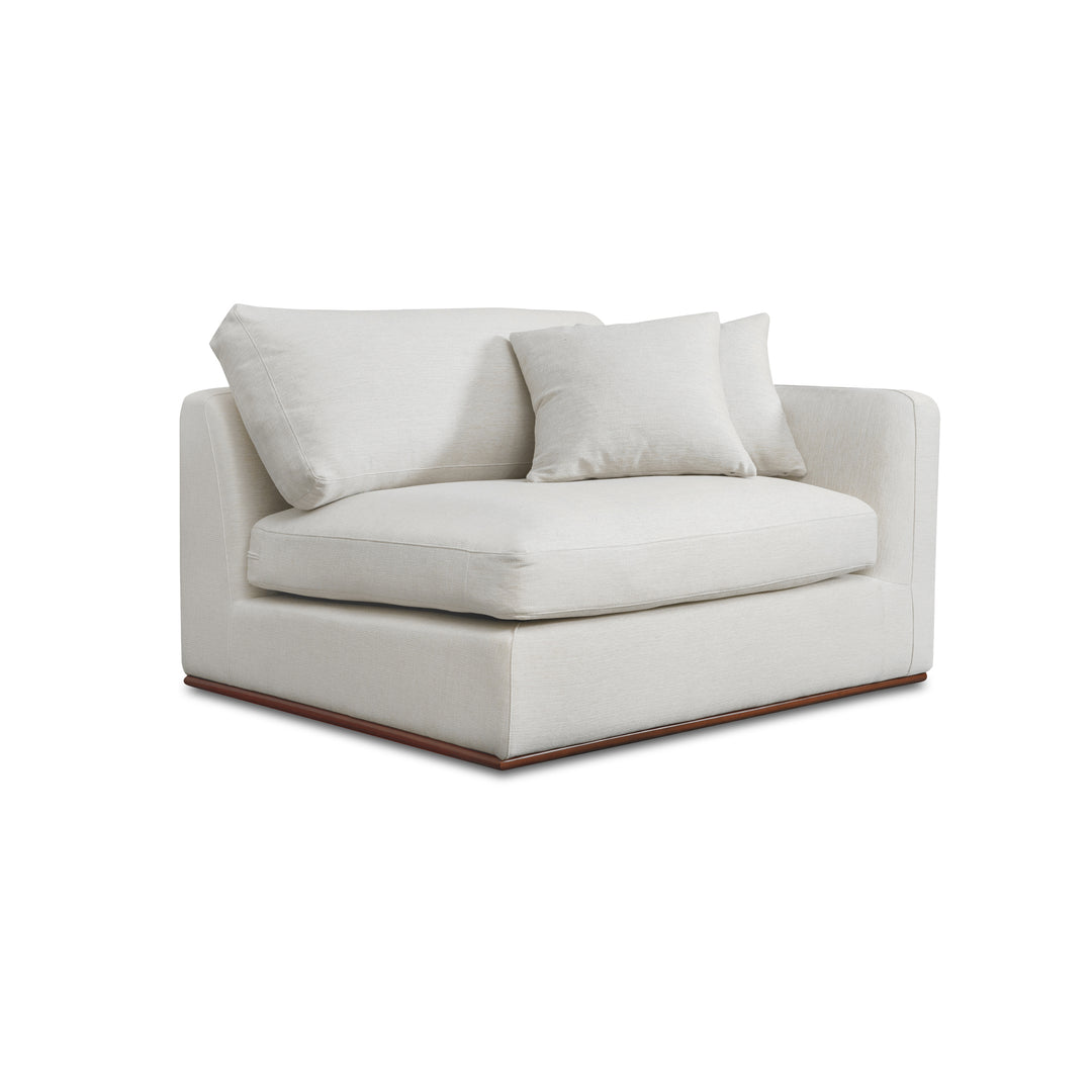 Moe's Home Collection - Rue Right Arm Facing Chair Off White - MO-1008-18 | American Home Furniture