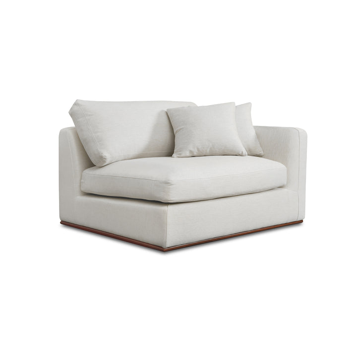Moe's Home Collection - Rue Right Arm Facing Chair Off White - MO-1008-18 | American Home Furniture