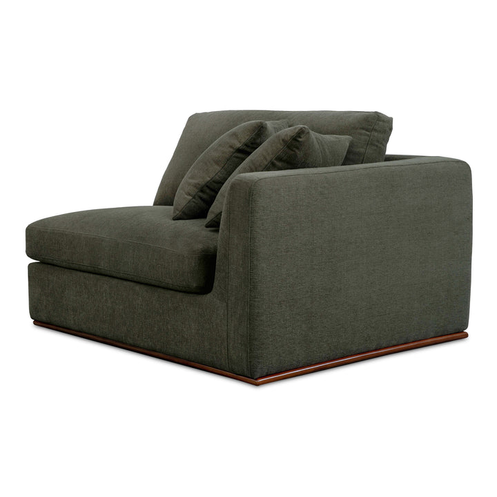 Moe's Home Collection - Rue Right Arm Facing Chair Deep Green - MO-1008-27 | American Home Furniture