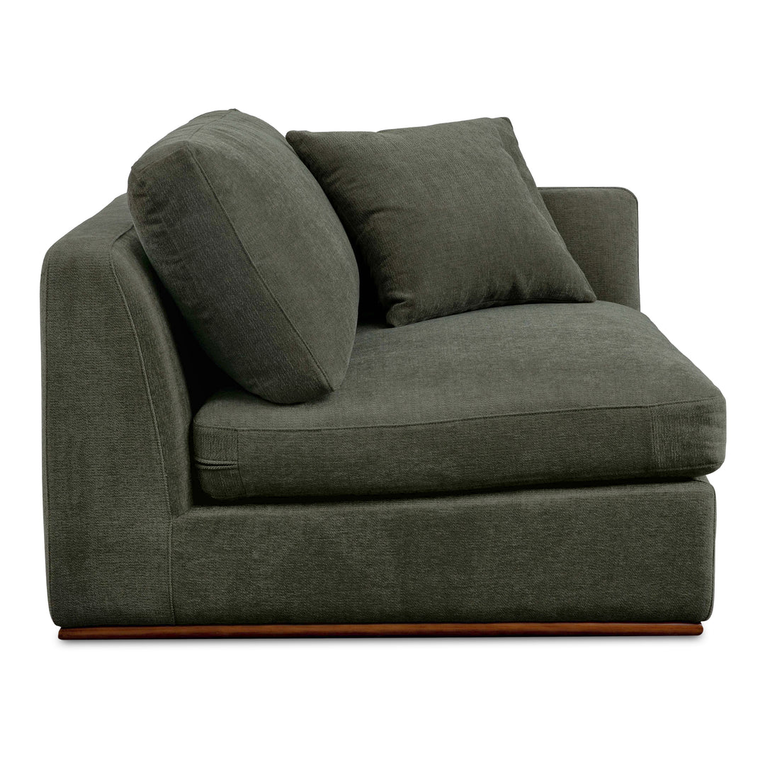 Moe's Home Collection - Rue Right Arm Facing Chair Deep Green - MO-1008-27 | American Home Furniture