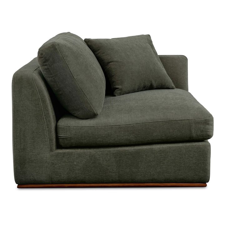Moe's Home Collection - Rue Right Arm Facing Chair Deep Green - MO-1008-27 | American Home Furniture