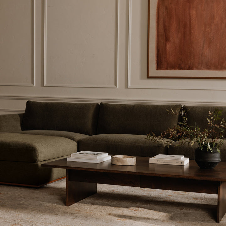Rue Slipper Chair Deep Green