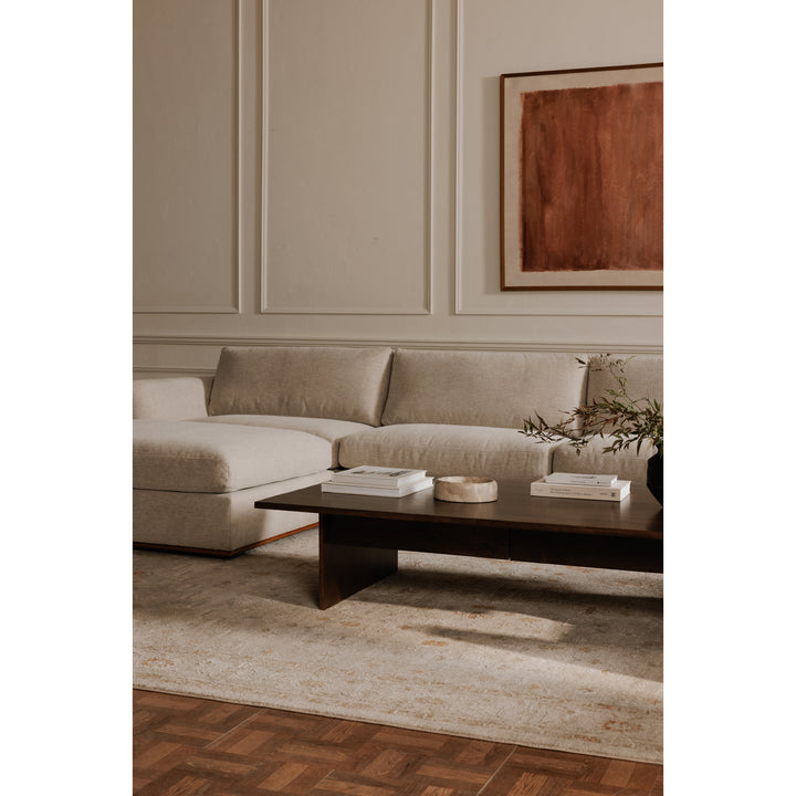 Moe's Home Collection - Rue Slipper Chair Flecked Grey - MO-1009-29 | American Home Furniture
