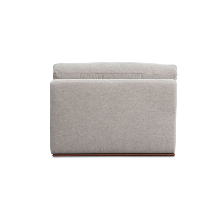 Moe's Home Collection - Rue Slipper Chair Flecked Grey - MO-1009-29 | American Home Furniture