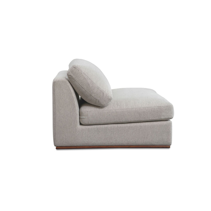 Moe's Home Collection - Rue Slipper Chair Flecked Grey - MO-1009-29 | American Home Furniture