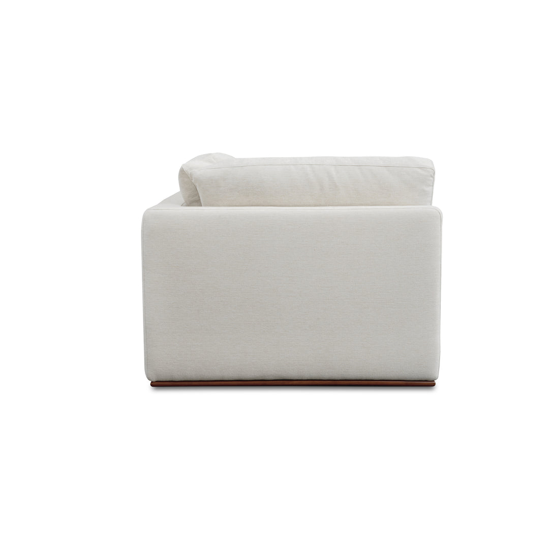 Moe's Home Collection - Rue Corner Chair Off White - MO-1010-18 | American Home Furniture