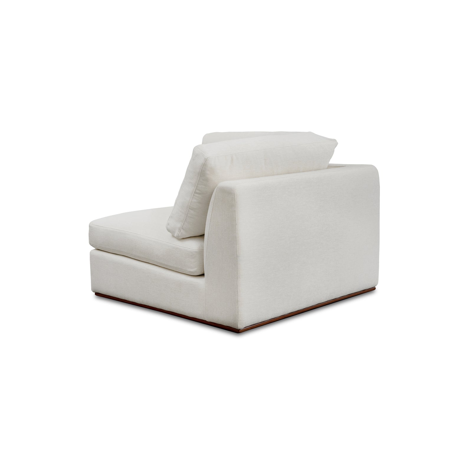 Moe's Home Collection - Rue Corner Chair Off White - MO-1010-18 | American Home Furniture