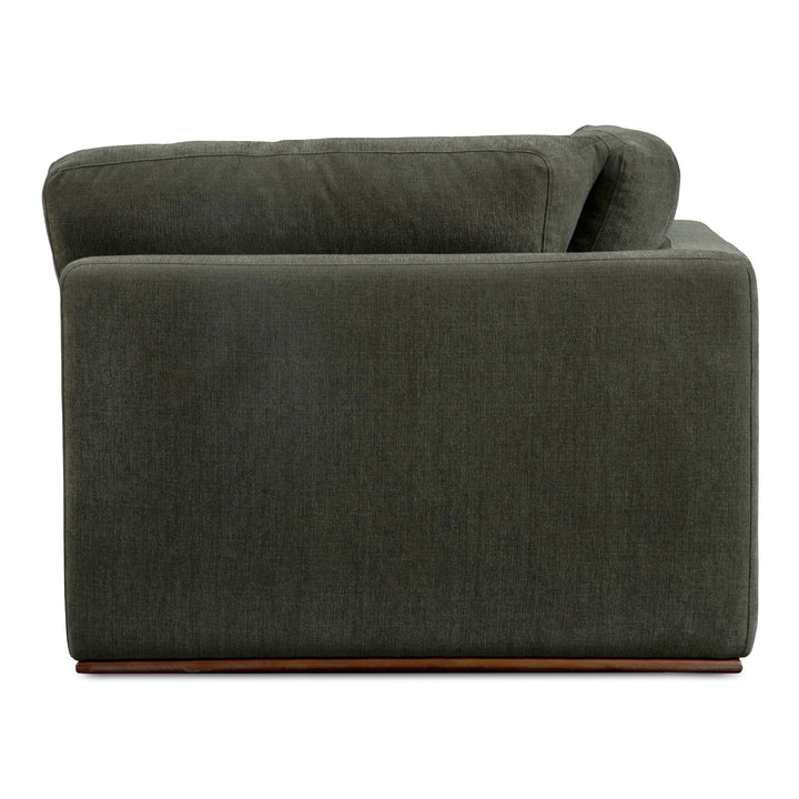 Moe's Home Collection - Rue Corner Chair Deep Green - MO-1010-27 | American Home Furniture