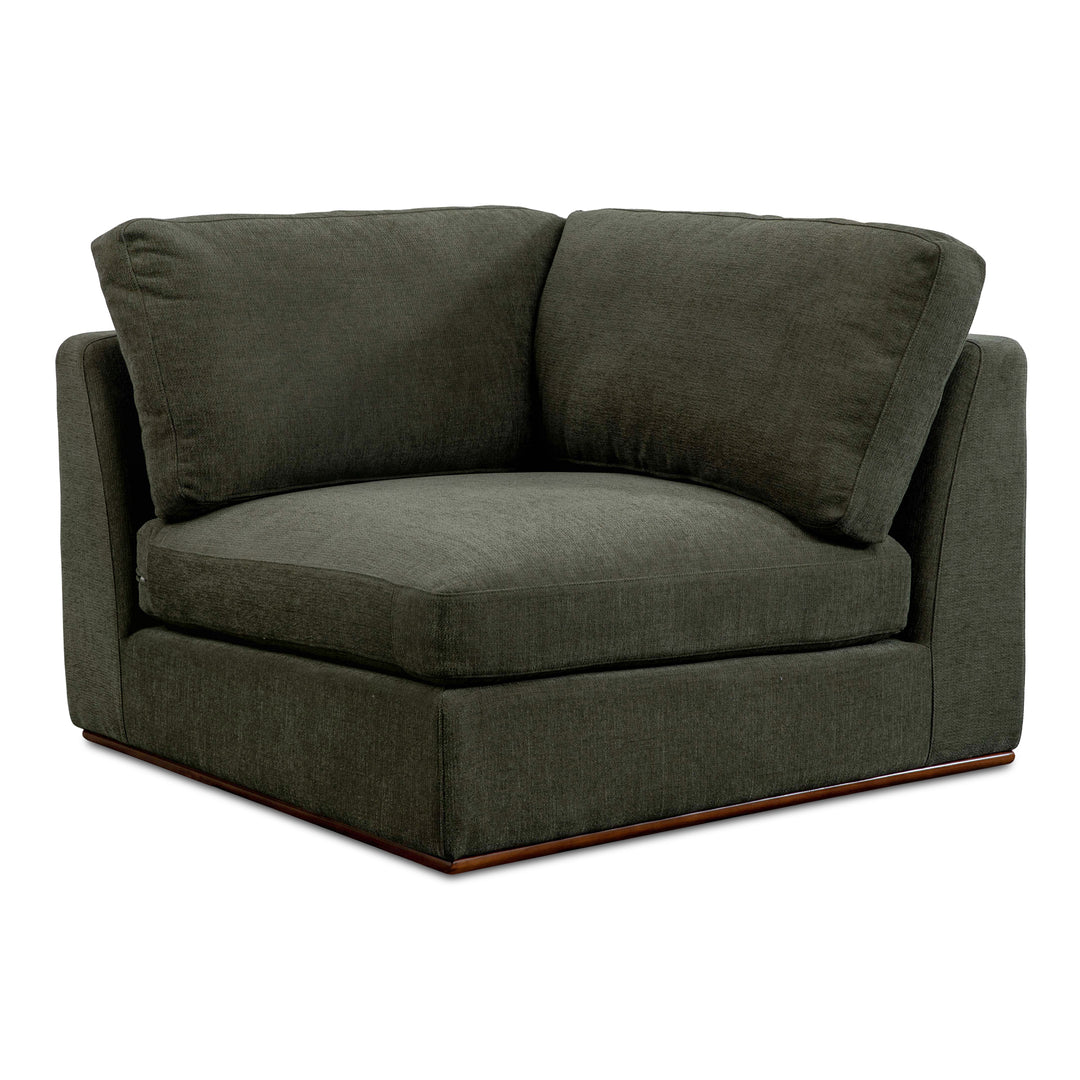 Moe's Home Collection - Rue Corner Chair Deep Green - MO-1010-27 | American Home Furniture