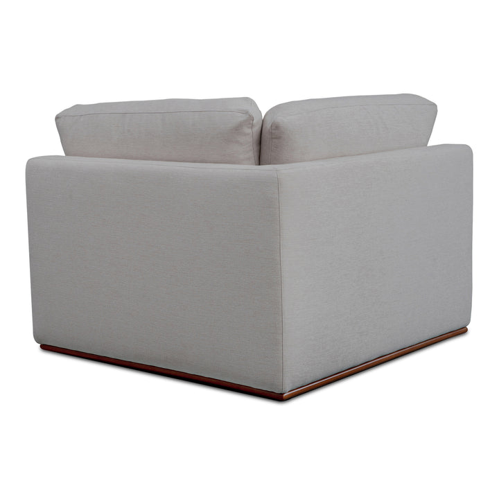 Moe's Home Collection - Rue Corner Chair Flecked Grey - MO-1010-29 | American Home Furniture