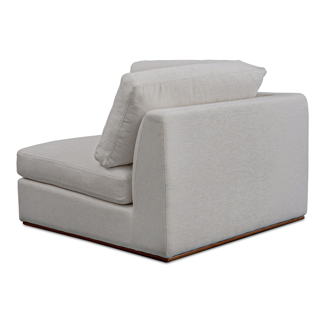 Moe's Home Collection - Rue Corner Chair Flecked Grey - MO-1010-29 | American Home Furniture