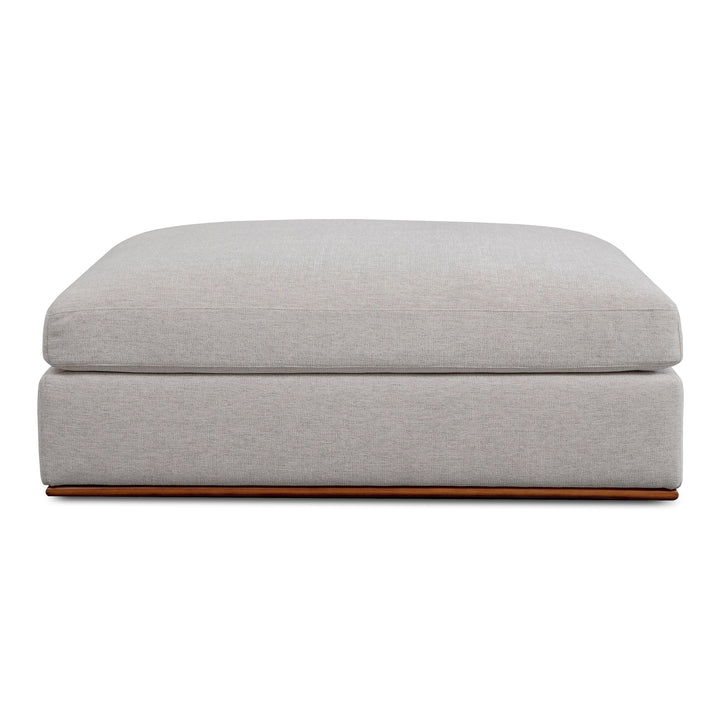 Moe's Home Collection - Rue Ottoman Flecked Grey - MO-1011-29 | American Home Furniture