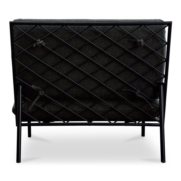 Moe's Home Collection - Salma Outdoor Accent Chair Speckled Charcoal - MO-1012-07 | American Home Furniture