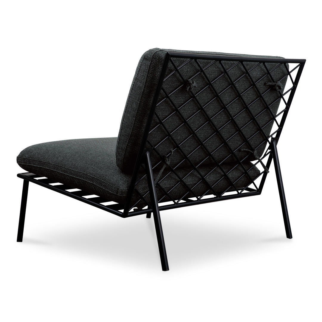 Moe's Home Collection - Salma Outdoor Accent Chair Speckled Charcoal - MO-1012-07 | American Home Furniture