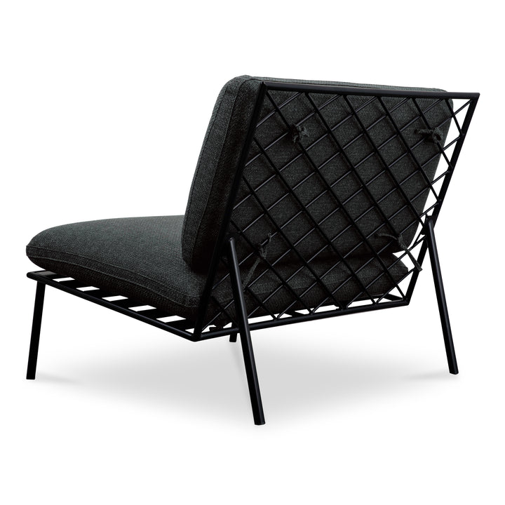 Moe's Home Collection - Salma Outdoor Accent Chair Speckled Charcoal - MO-1012-07 | American Home Furniture