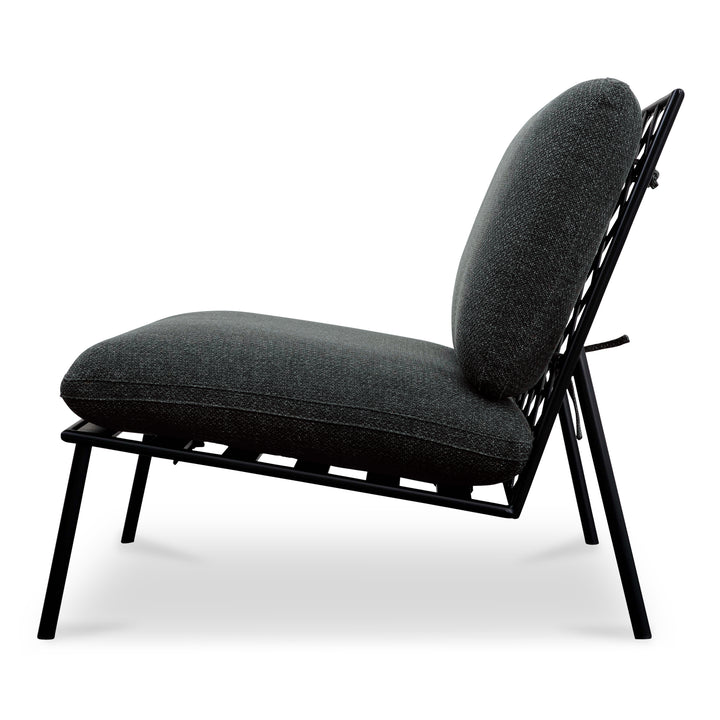 Moe's Home Collection - Salma Outdoor Accent Chair Speckled Charcoal - MO-1012-07 | American Home Furniture
