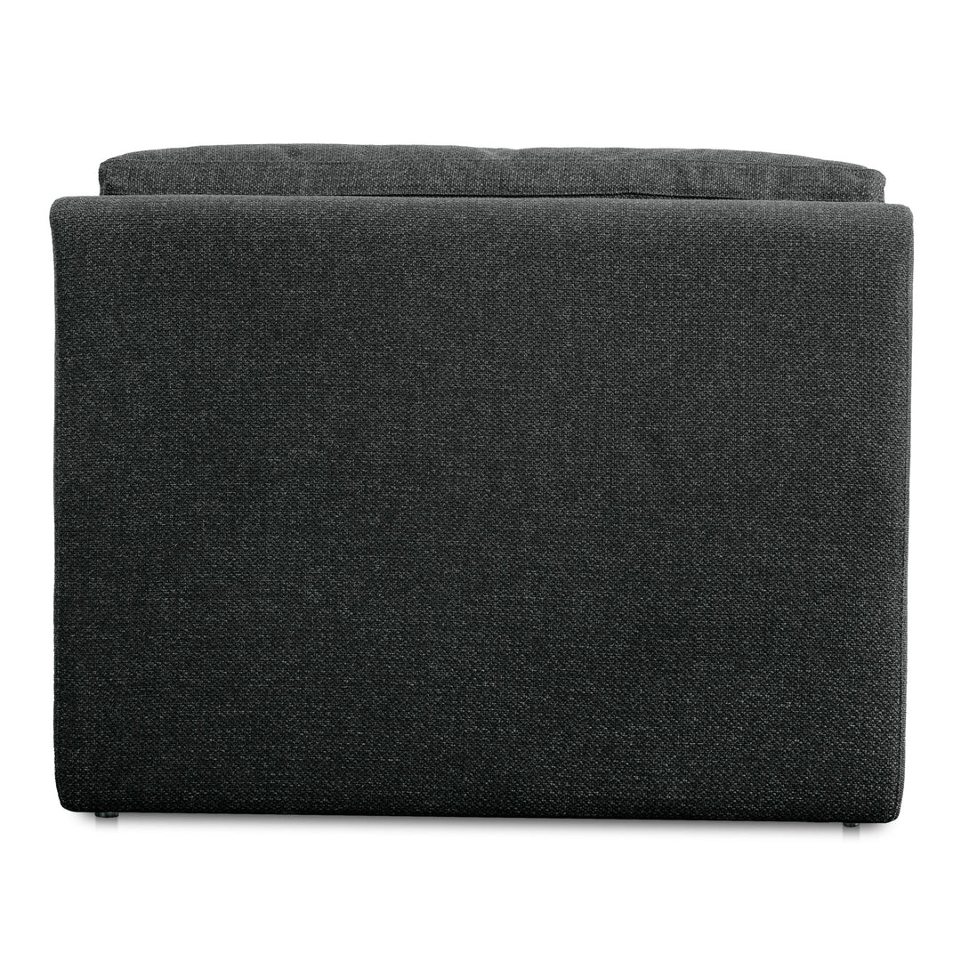 Miles Outdoor Chaise Speckled Charcoal
