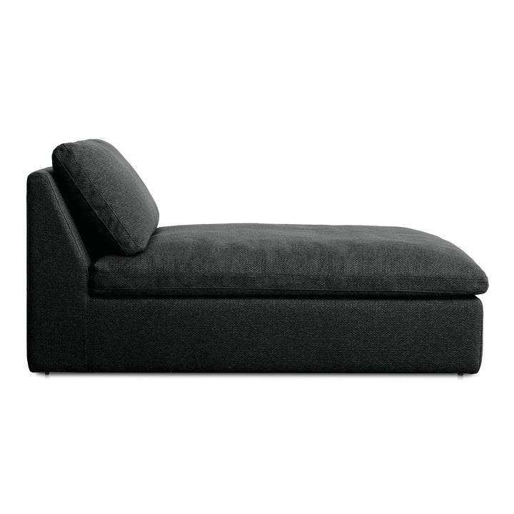 Miles Outdoor Chaise Speckled Charcoal