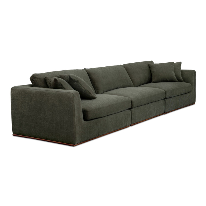Moe's Home Collection - Rue Modular Sofa Dark Green - MO-1019-27 | American Home Furniture