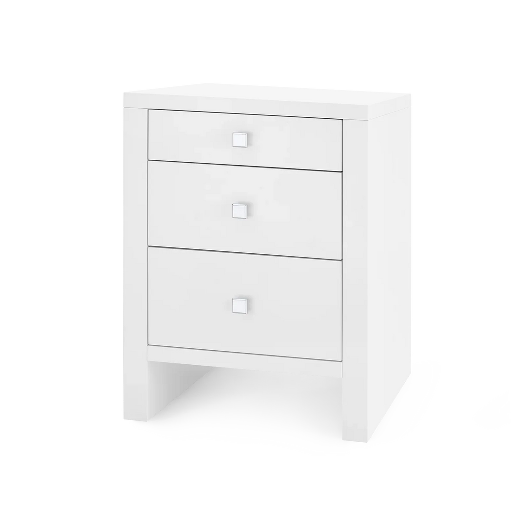 Morgan 3-Drawer Side Table