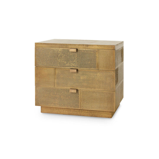 Villa and House Mark 3-Drawer Side Table ACCENT TABLES