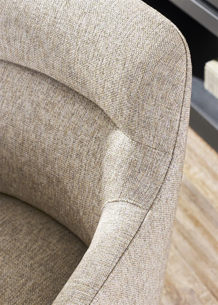 Karmel Sandstone Fabric / Flaxen Stone Finish