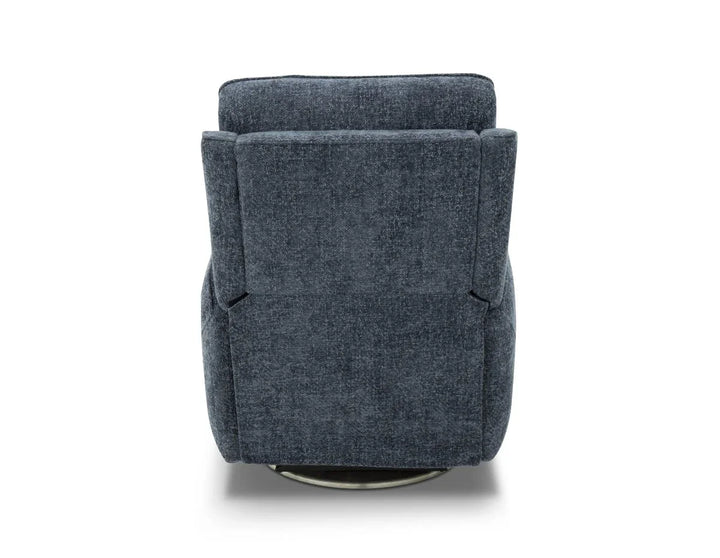 Maben Triple Power Swivel Recliner w/Power Recline, Power Head Rest & Power Lumbar