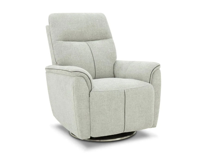 Mable Triple Power Swivel Recliner w/Power Recline, Power Head Rest & Power Lumbar
