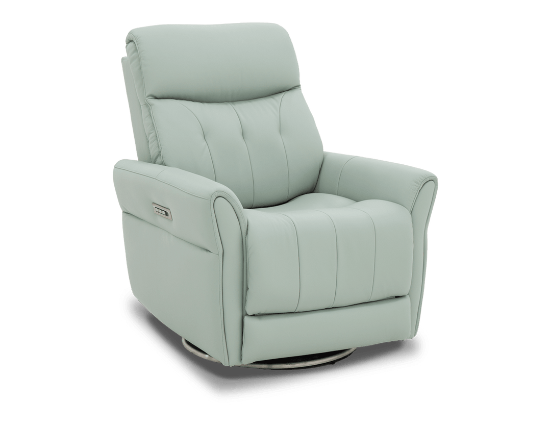 Mae Power Swivel Recliner - AmericanHomeFurniture