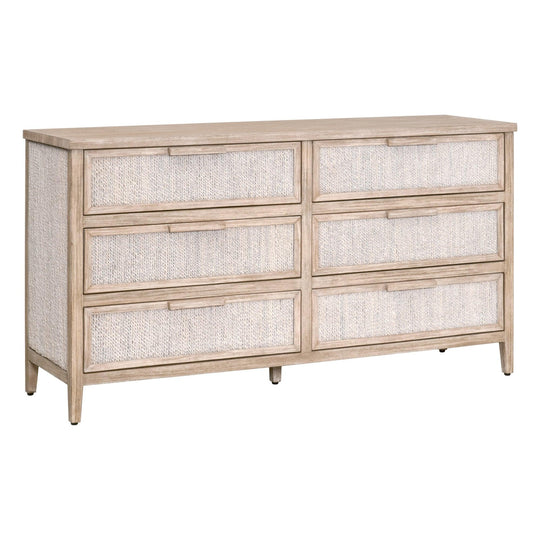Essentials For Living - Malay 6-Drawer Double Dresser - 6898.WWA/NG | American Home Furniture