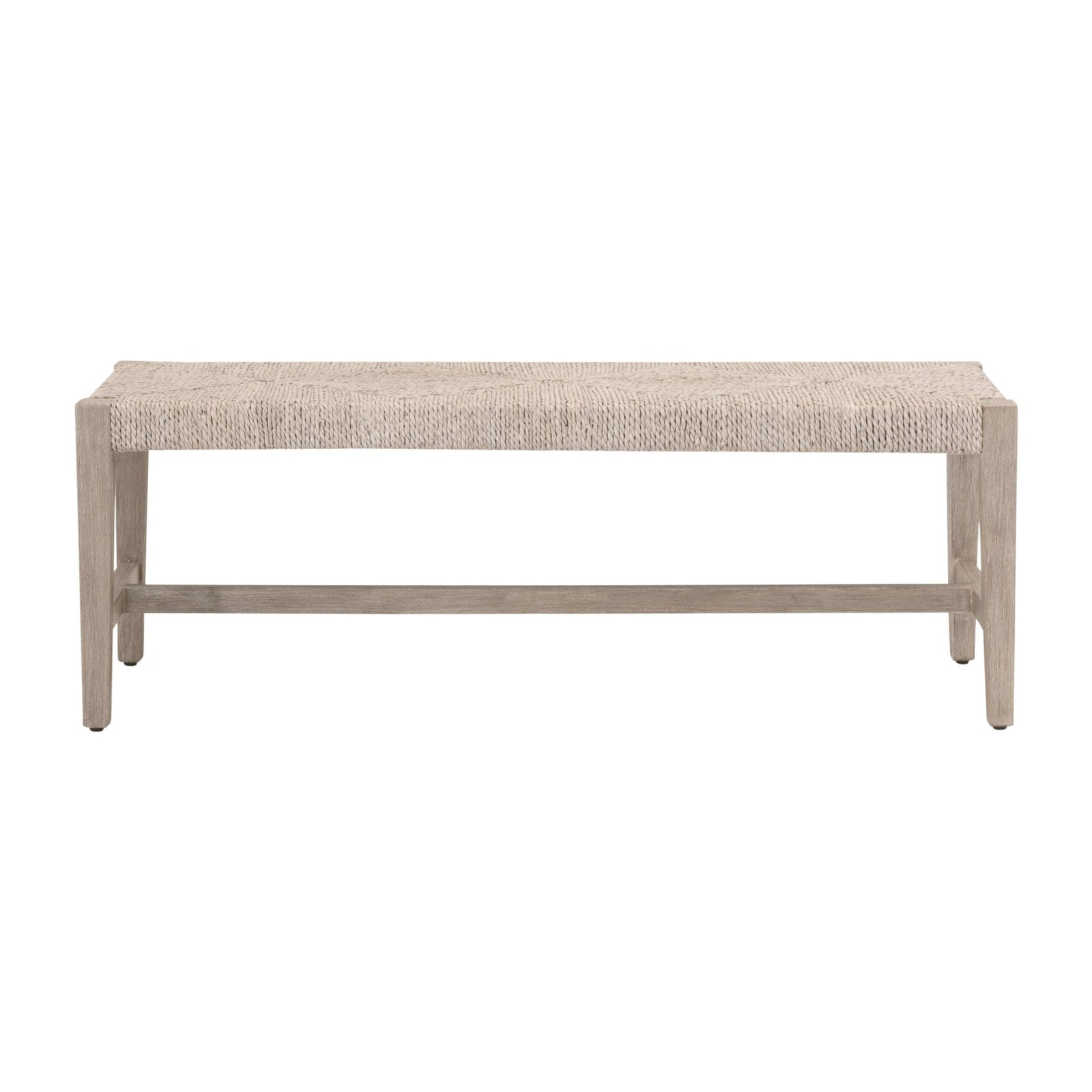 White Wash Abaca Rope, Natural Gray Mahogany