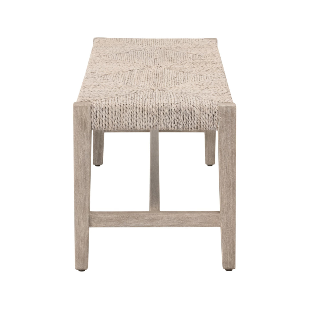 White Wash Abaca Rope, Natural Gray Mahogany