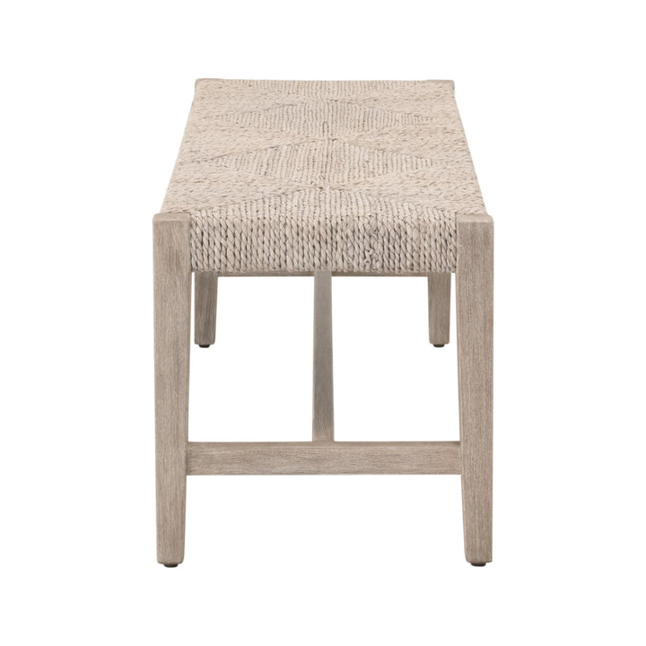 White Wash Abaca Rope, Natural Gray Mahogany