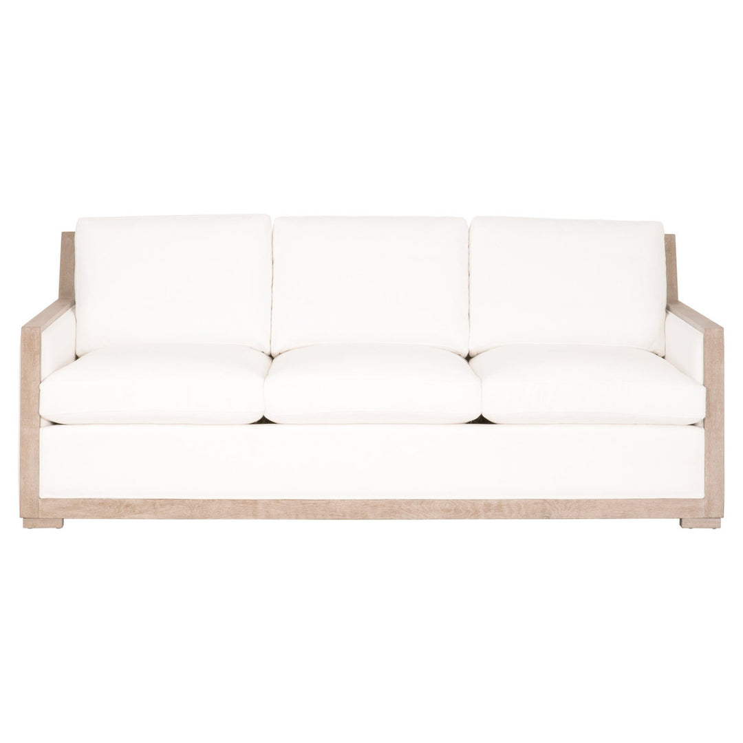 Manhattan 85" Wood Trim Sofa - Essentials For Living - AmericanHomeFurniture