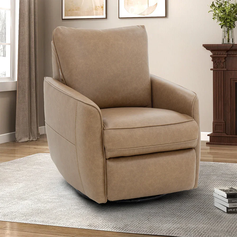 Maple Power Swivel Glider Recliner
