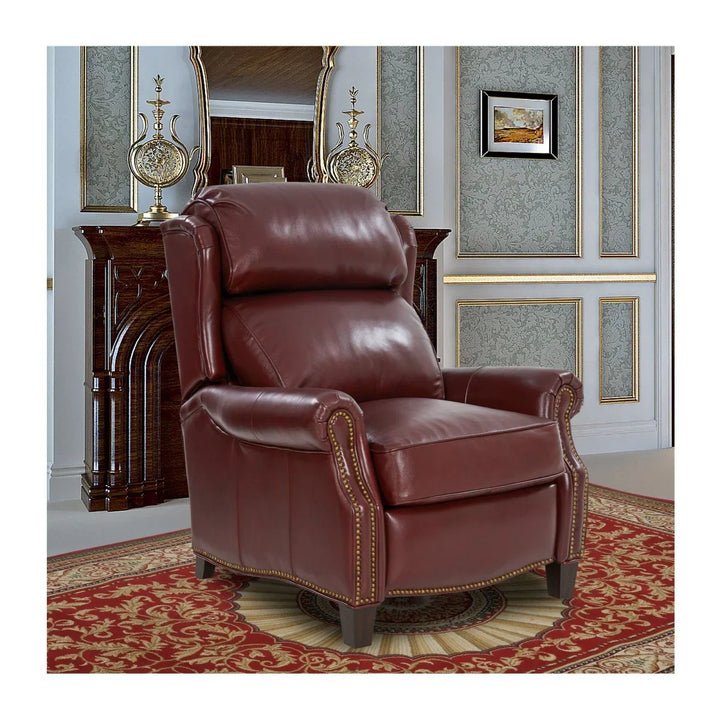 Meade Push Thru The Arms Recliner